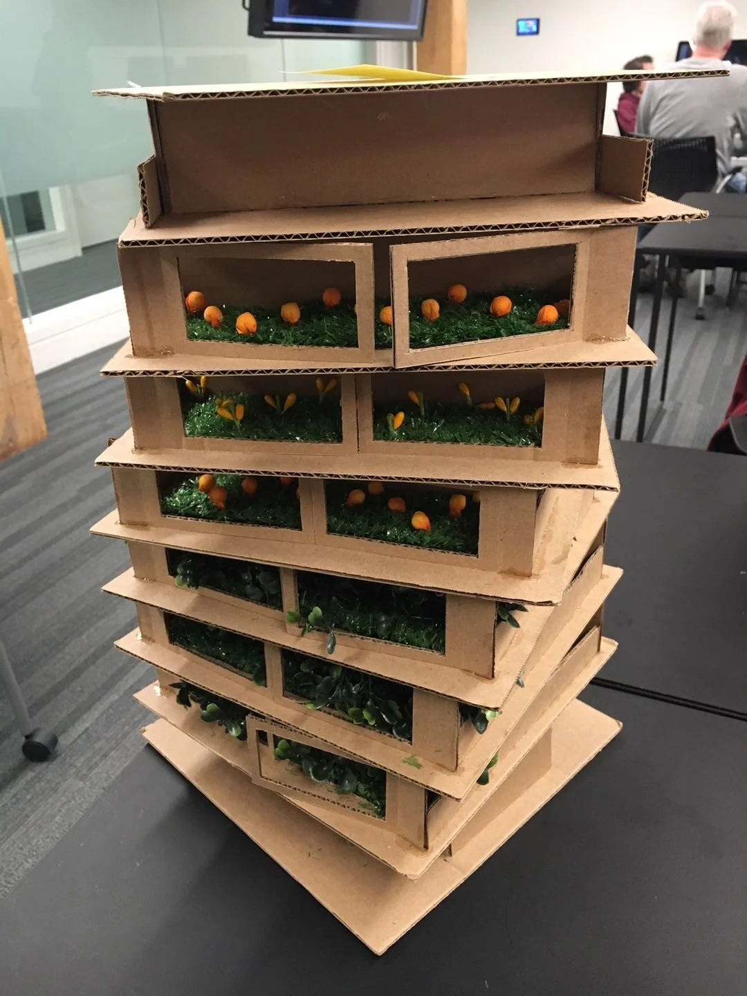 Physical Cardboard Model